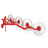 Граблі ворошки 4-колісні для трактора