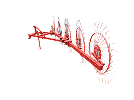 Граблі до трактора ворошки 5-колісні  Володар