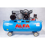 Компрессор AL-FA ALC180-2 400V (180 літрів), фото 7