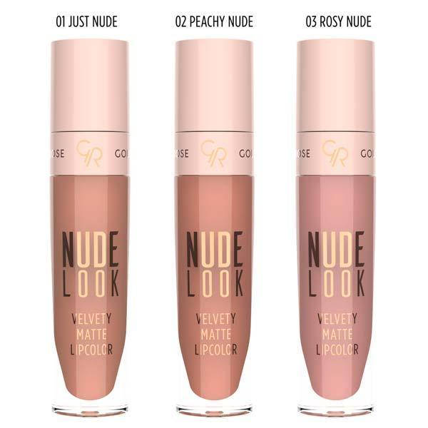

Golden Rose Nude Look Жидкая Матовая помада Velvety Matte Lipcolor