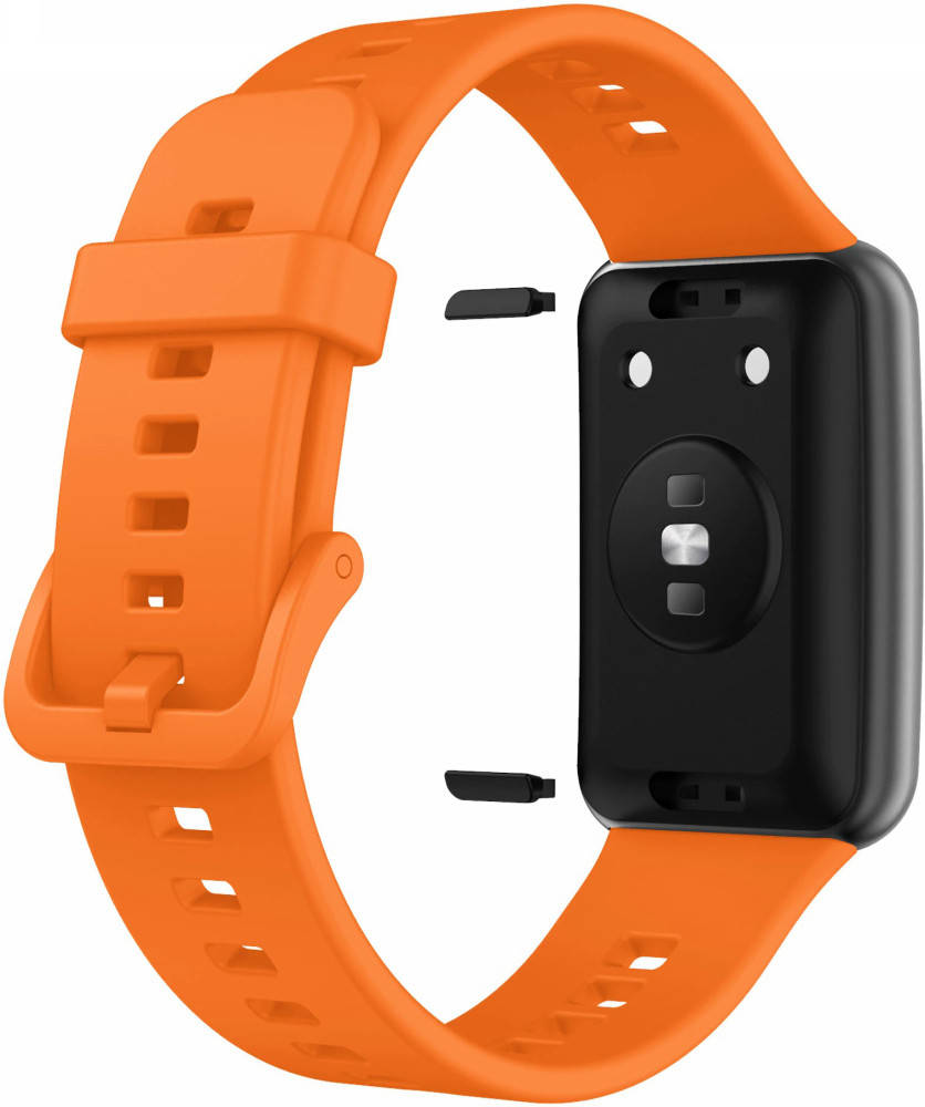 

Силиконовый ремешок Originalic для Huawei Watch Fit Оранжевый