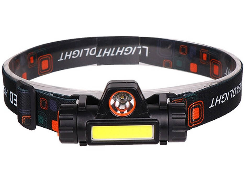 

Фонарь налобный аккумуляторный магнитный| аккумулятор 18650 всторенный (XP-G Q5)| светодиодный тактический СОВ, Черный