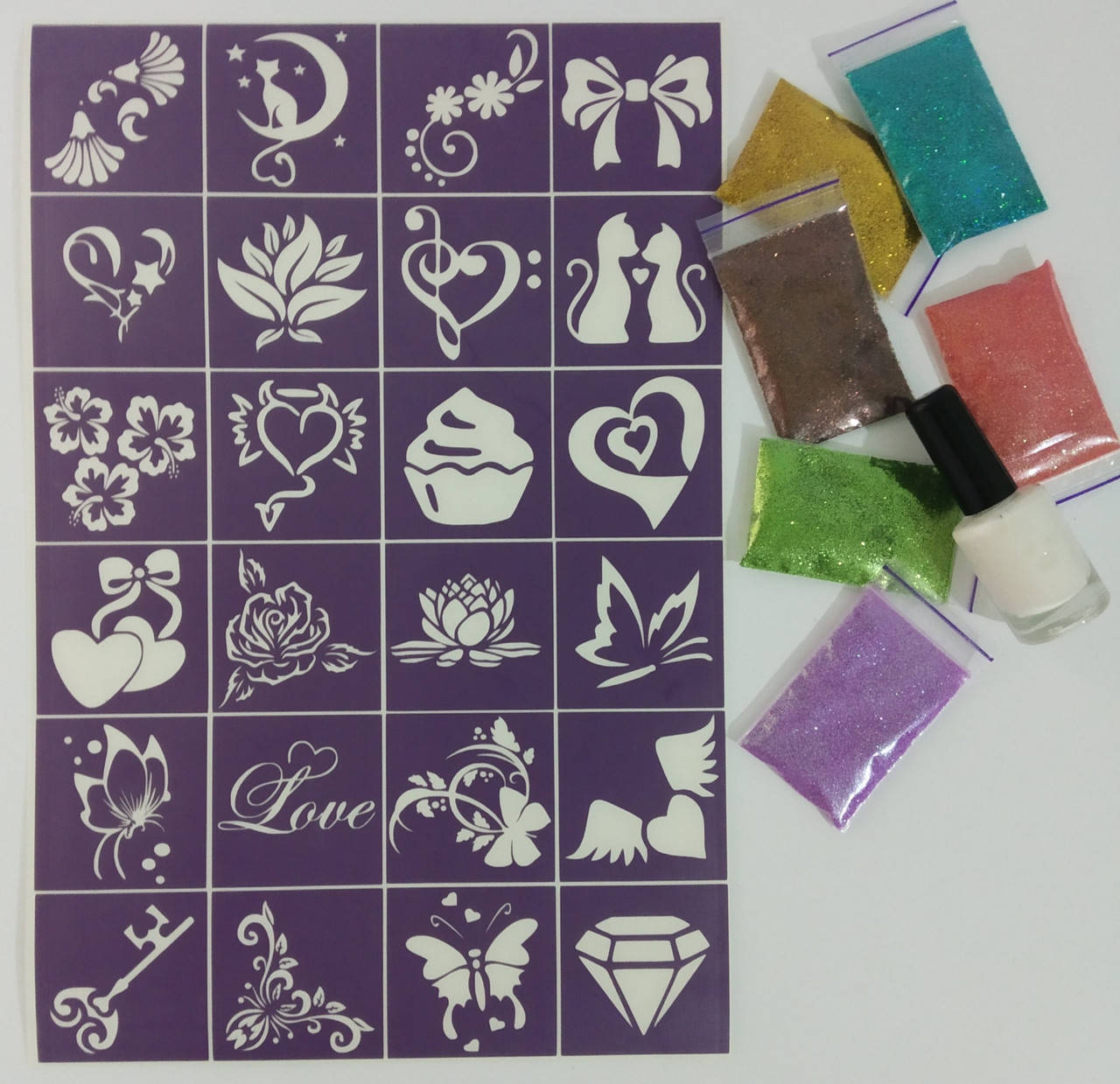 

Набор для блеск тату