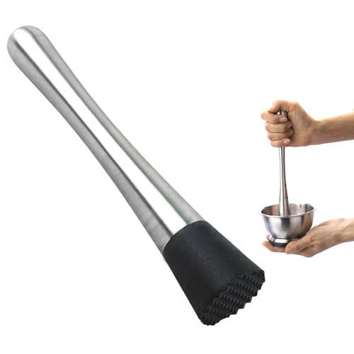 

Мадлер толкушка пестик для коктейлей мохито бара, нержавейка