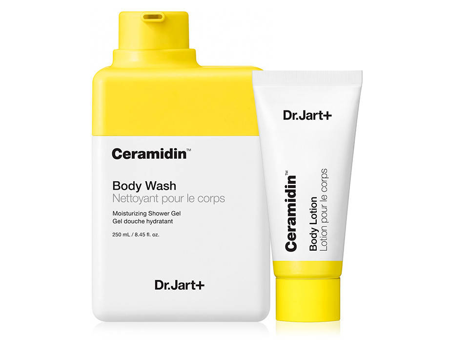 

Набор: Гель для душа + Лосьон для тела с керамидами Dr. Jart+ Ceramidin Body Wash + Ceramidin Body Lotion,