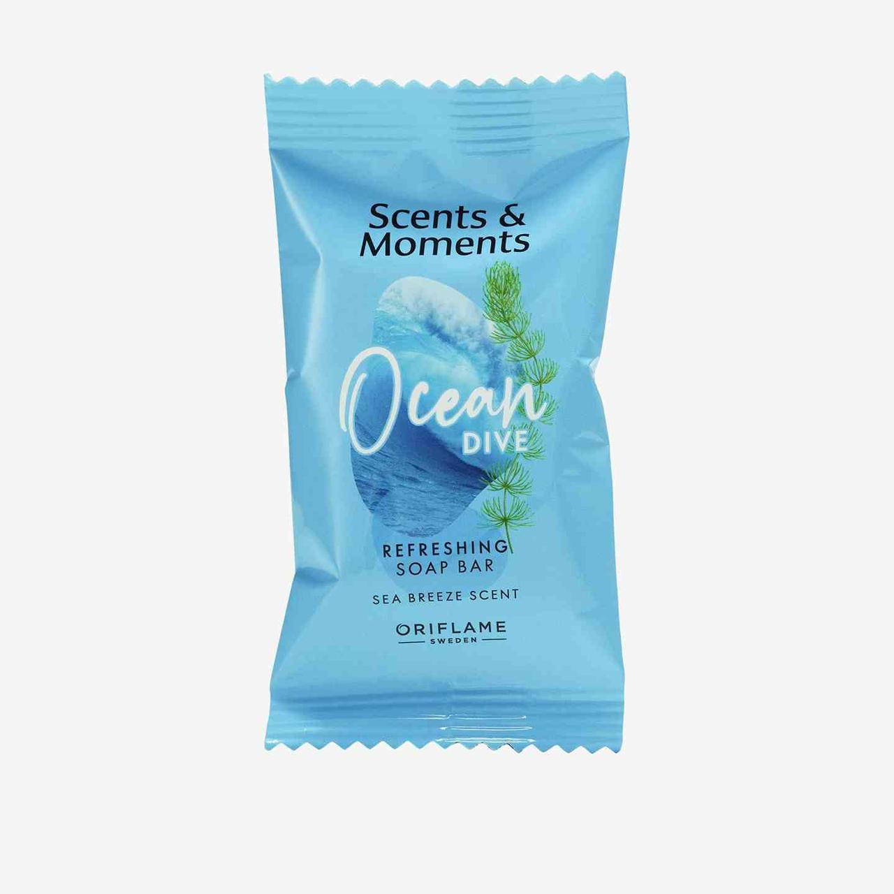 

Освежающее мыло с океанским аккордом Scents & Moments-90 гр