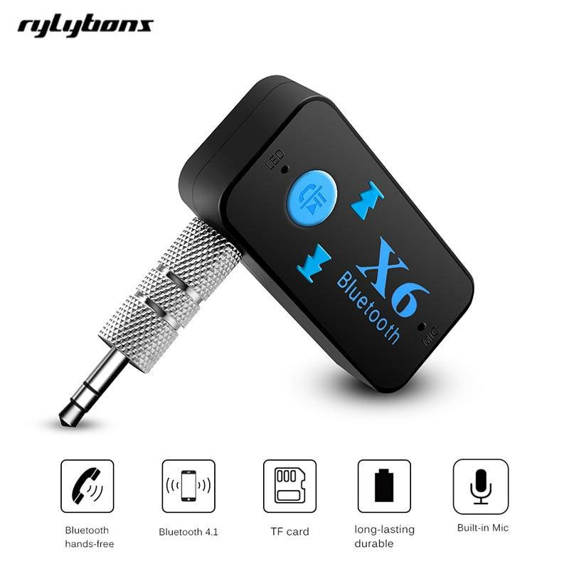 

Bluetooth гарнитура ресивер AUX в машину + поддержка MicroSD и TF карт