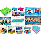 Антипісок пляжний килимок, підстилка антипісок, спляжне покривало, фото 3