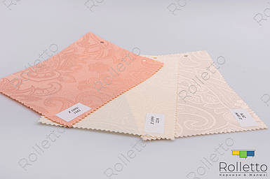 Тканинні ролети відкритого типу "Арабеска", ціна за 0,5 м.кв