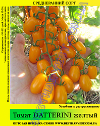 Насіння томату Datterini (Даттерини) жовтий 100 г