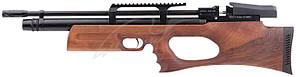 Пневматична гвинтівка PCP Kral Puncher Breaker Wood 4.5 мм 35 Дж з глушником коричневий
