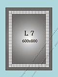 Дзеркало з LED-підсвіткою, 600х800 мм, L7, фото 2
