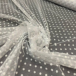 Сітка в Горох Біла