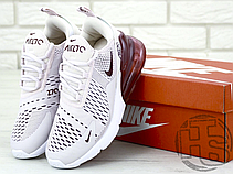 Жіночі кросівки Nike Air Max 270 Pink/Vintage Wine-White AH6789-601, фото 6