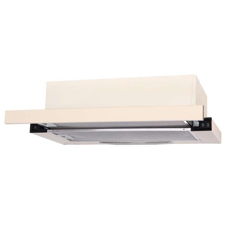 Витяжка телескопічна кухонна VENTOLUX GARDA 60 IVORY (650) кремова