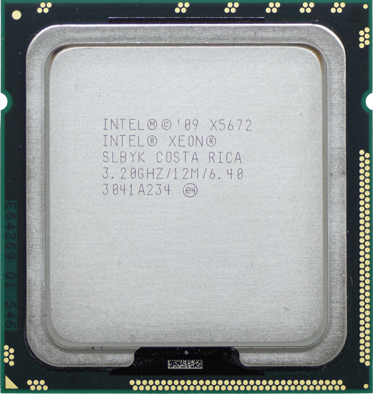 Intel Xeon X5672 CPU SLBYK 3.2GHz/12M/95W Socket 1366 Intel X58 Express