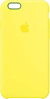 Чехол для Apple iPhone 6/6S Silicon Case Yellow (48225)