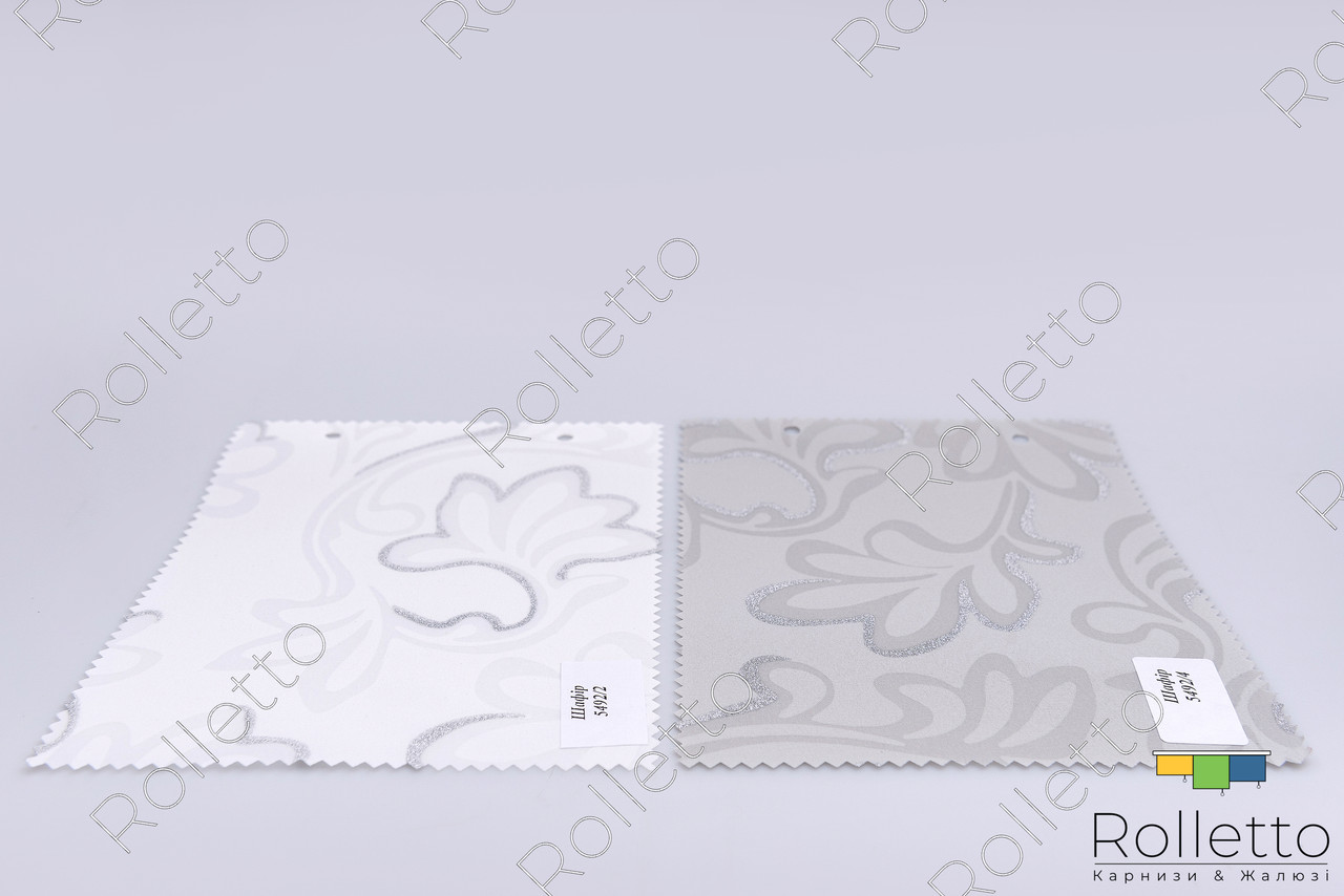 Тканинні ролети відкритого типу з тканини "Шафір", ціна за 0,5 м.кв