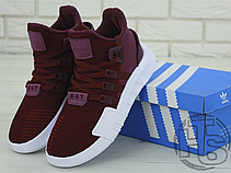 Чоловічі кросівки Adidas EQT Bask ADV "Noble Maroon" Red White B37515, фото 6