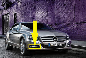 Mercedes CLS W218 2011-2014 ДХО правий ходовий вогонь LED-діод у бампер Новий Оригінал