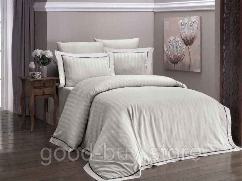 First choice Novel line Kum(Sand) delux сатин постільна білизна евро 200х220