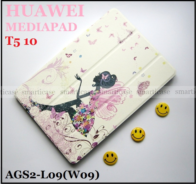 Білий чохол з феєю для Huawei Mediapad T5 10 AGS2-L09 AGS2-W09 Хуавей Т5 10