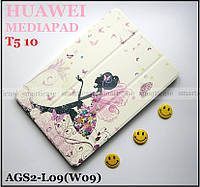 Белый чехол с феей для Huawei Mediapad T5 10 AGS2-L09 AGS2-W09 Хуавей Т5 10