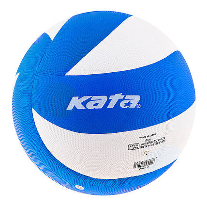 М'яч волейбольний Kata 200 PU blue/white, фото 2