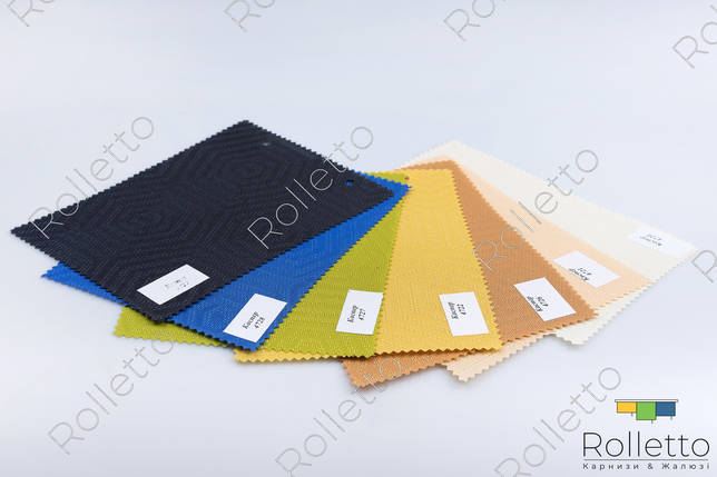 Тканинні ролети відкритого типу з тканини "Каспер", ціна за 0,5 м.кв, фото 2