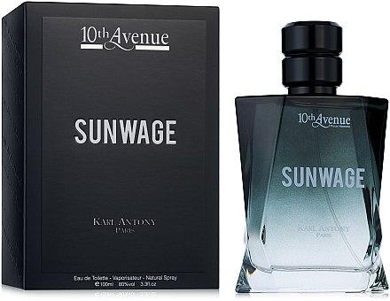 Чоловіча туалетна вода 10th Sunwage 100ml.  Karl Antony (100% ORIGINAL)