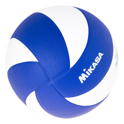 М'яч волейбольний Mikasa MVA300 PU синьо/білий, фото 2
