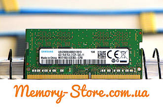 Оперативна пам'ять для ноутбука Samsung DDR4 4Gb 1Rx16 PC4-2133P, б/в
