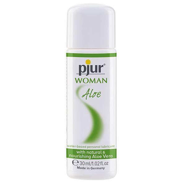 Лубрикант для жінок на водній основі з екстрактом алое pjur Woman Aloe 30 мл