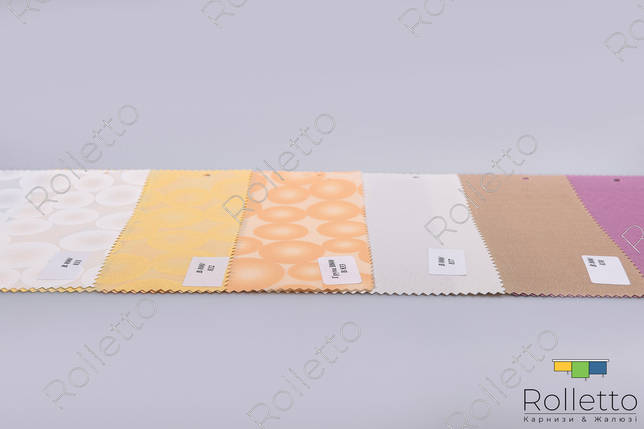 Тканинні ролети відкритого типу з тканини B-800, ціна за 0,5 м.кв, фото 2