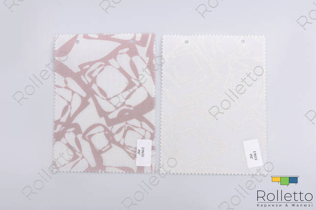 Тканинні ролети відкритого типу з тканини "Лід", ціна за 0,5 м.кв, фото 2