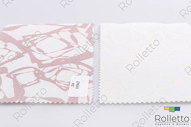 Тканинні ролети відкритого типу з тканини "Лід", ціна за 0,5 м.кв
