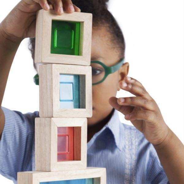 Детский набор стандартных блоков Guidecraft Block Play Большая радуга, 30 шт. - фото 4 - id-p1188231846