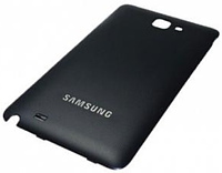 Samsung Galaxy Note N7000 Задняя крышка  корпуса черный