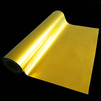 Метализированная пленка для термопереноса цвет - золото 60x50 см