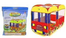 Дитячий намет будиночок складна "Трамвай" A-toys, 145 х 72 х 97 см