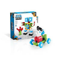 Игрушка-конструктор детская магнитная из пластика Guidecraft IO Blocks, 114 деталей