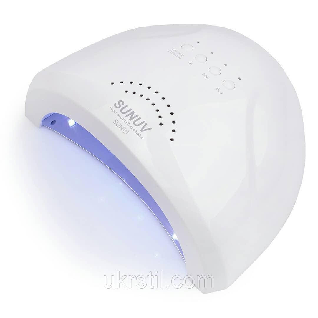 Лампа для манікюру LED+UV Sun One, 48Вт оригінал