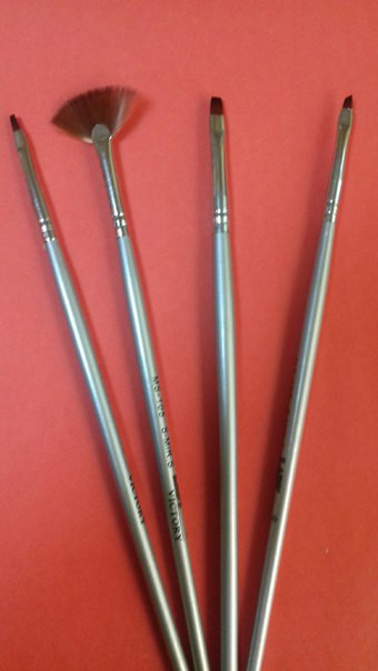 Набір пензлів із 4 штук, фото 1