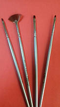 Набір пензлів із 4 штук