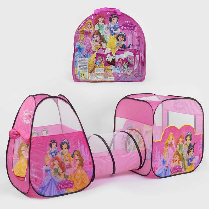 Намет з тунелем Принцеси 8015 Р (24/2) 270 х 92 х 92 см, в сумці