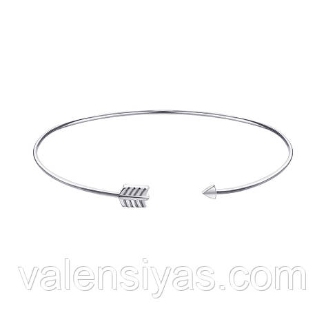Срібний браслет — стріла, фото 1