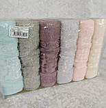 Рушник махровий CESTEPE Vip ECE 50х90 (Туреччина) упаковка 6 шт., фото 3