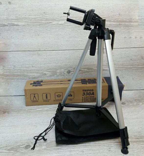 Професійний штатив тринога WT-330 135 см