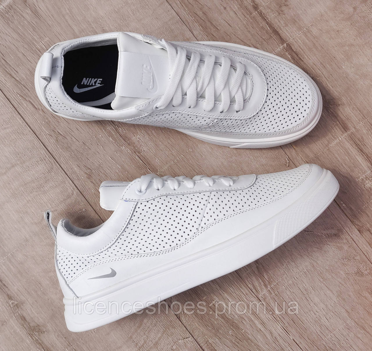 Чоловічі кросівки Nike Air Max . Шкіра натуральна. Лише 41 - нога під 27см треба. ПОВНИЙ РОЗМІР