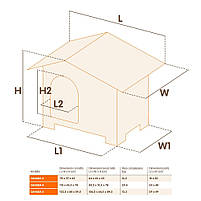 Будка для собаки Ferplast CANADA 6, фото 2